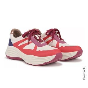 LifeStride Women's Impulse Sneaker Coral Beach Size 8M